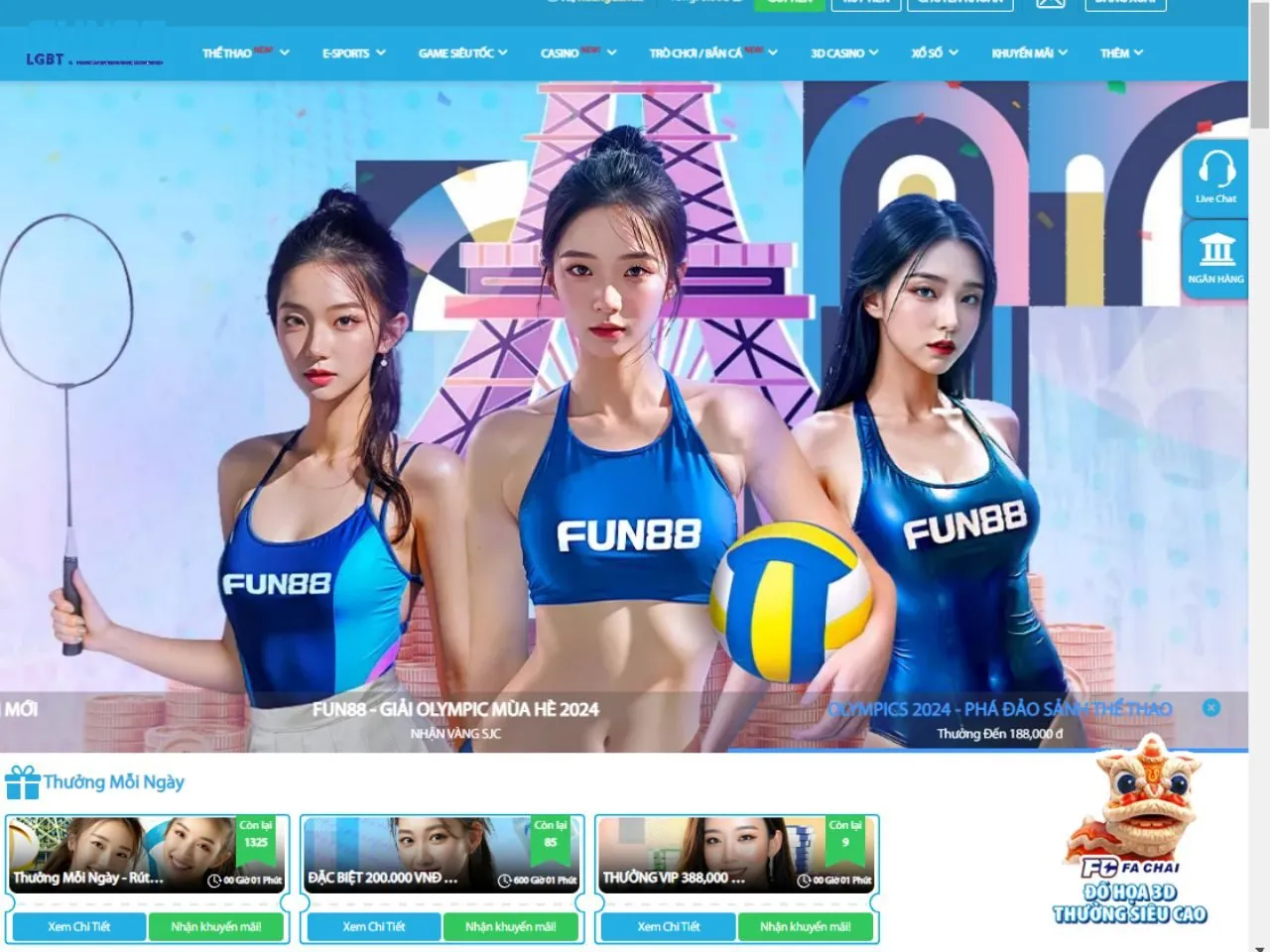 Luật chơi đá gà tại Fun88